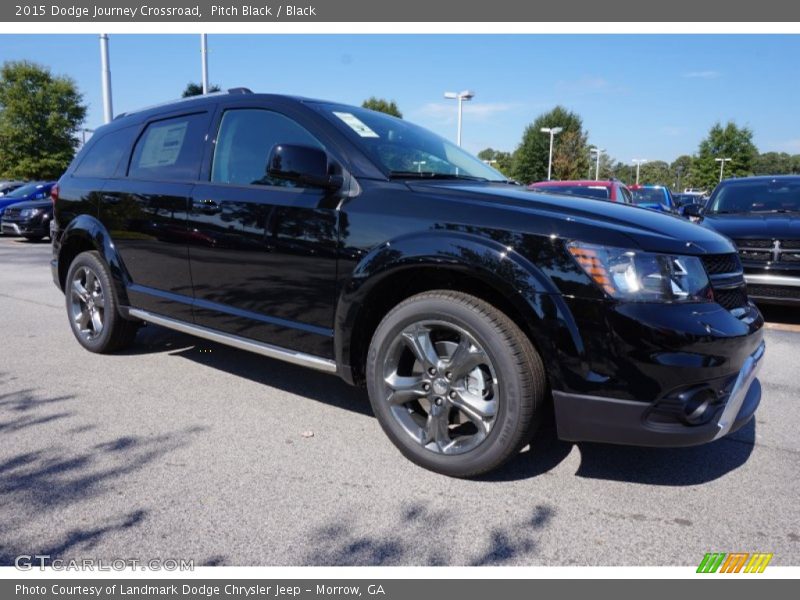 Pitch Black / Black 2015 Dodge Journey Crossroad