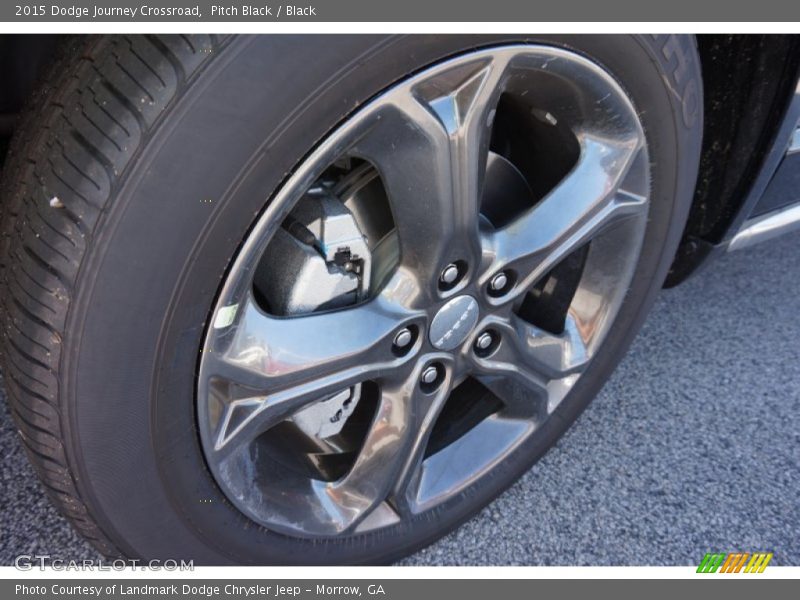 Pitch Black / Black 2015 Dodge Journey Crossroad