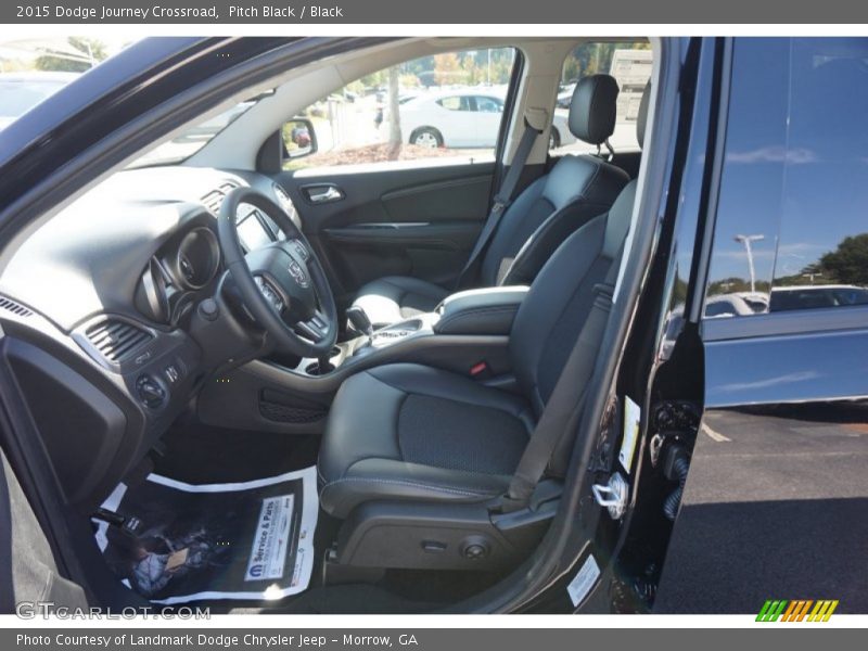 Pitch Black / Black 2015 Dodge Journey Crossroad