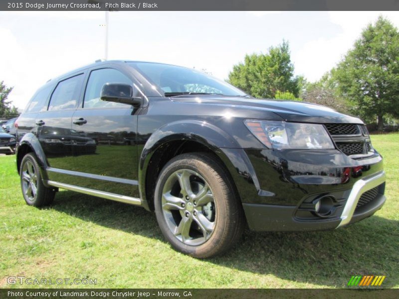 Pitch Black / Black 2015 Dodge Journey Crossroad