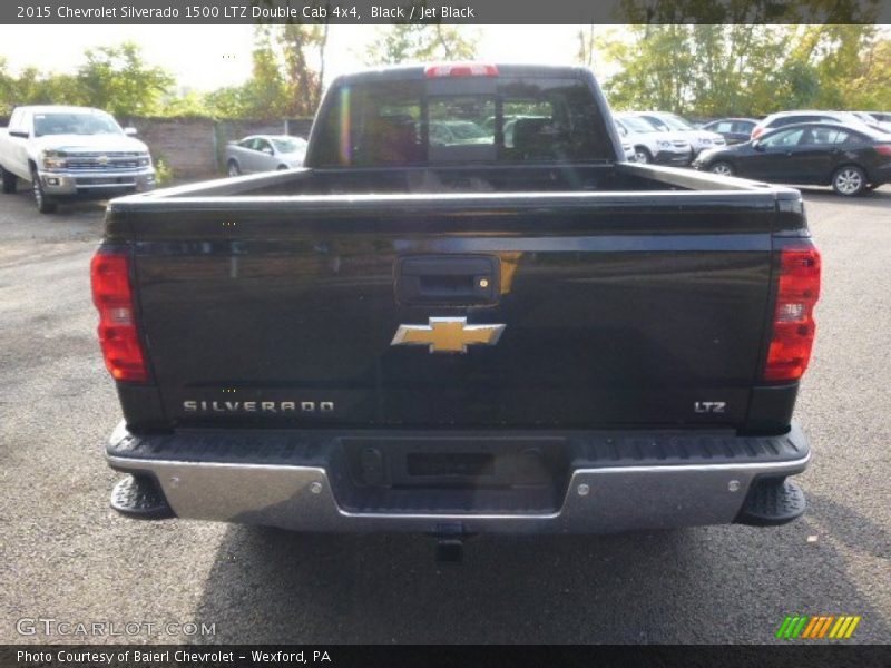 Black / Jet Black 2015 Chevrolet Silverado 1500 LTZ Double Cab 4x4