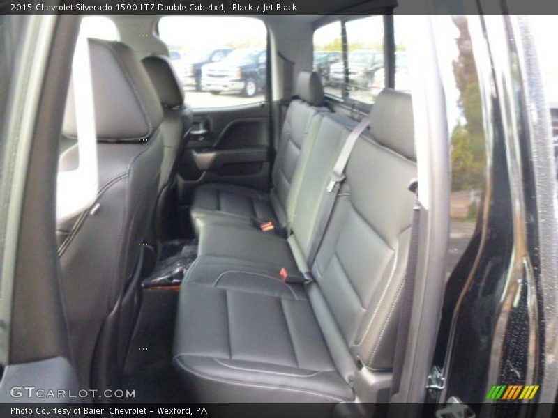 Rear Seat of 2015 Silverado 1500 LTZ Double Cab 4x4