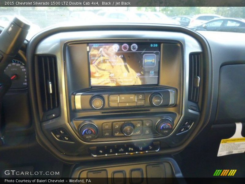 Black / Jet Black 2015 Chevrolet Silverado 1500 LTZ Double Cab 4x4