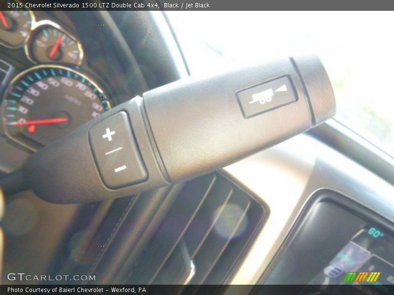 Black / Jet Black 2015 Chevrolet Silverado 1500 LTZ Double Cab 4x4
