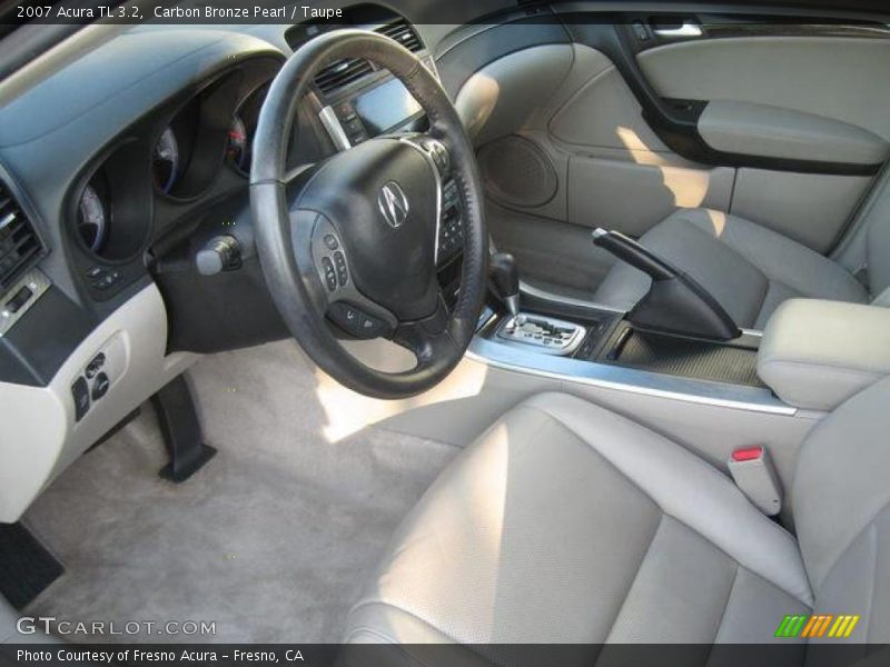 Carbon Bronze Pearl / Taupe 2007 Acura TL 3.2