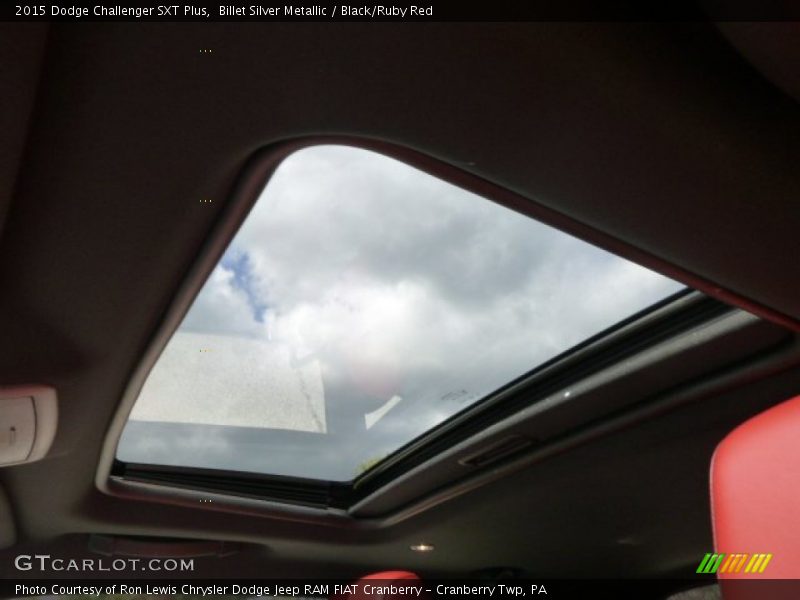 Sunroof of 2015 Challenger SXT Plus