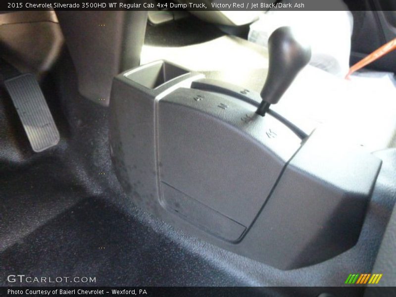 Victory Red / Jet Black/Dark Ash 2015 Chevrolet Silverado 3500HD WT Regular Cab 4x4 Dump Truck