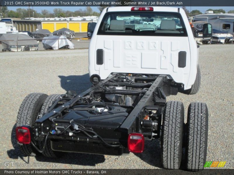 Summit White / Jet Black/Dark Ash 2015 GMC Sierra 3500HD Work Truck Regular Cab Dual Rear Wheel