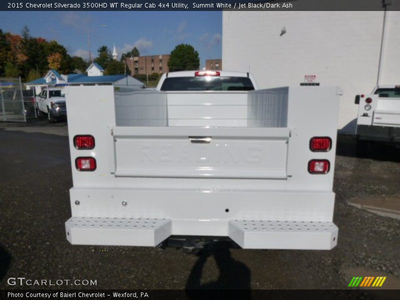 Summit White / Jet Black/Dark Ash 2015 Chevrolet Silverado 3500HD WT Regular Cab 4x4 Utility
