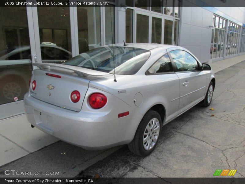 Silver Ice Metallic / Gray 2009 Chevrolet Cobalt LS Coupe