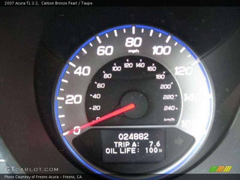 Carbon Bronze Pearl / Taupe 2007 Acura TL 3.2