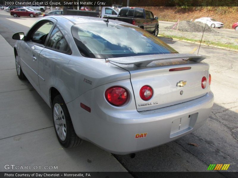 Silver Ice Metallic / Gray 2009 Chevrolet Cobalt LS Coupe