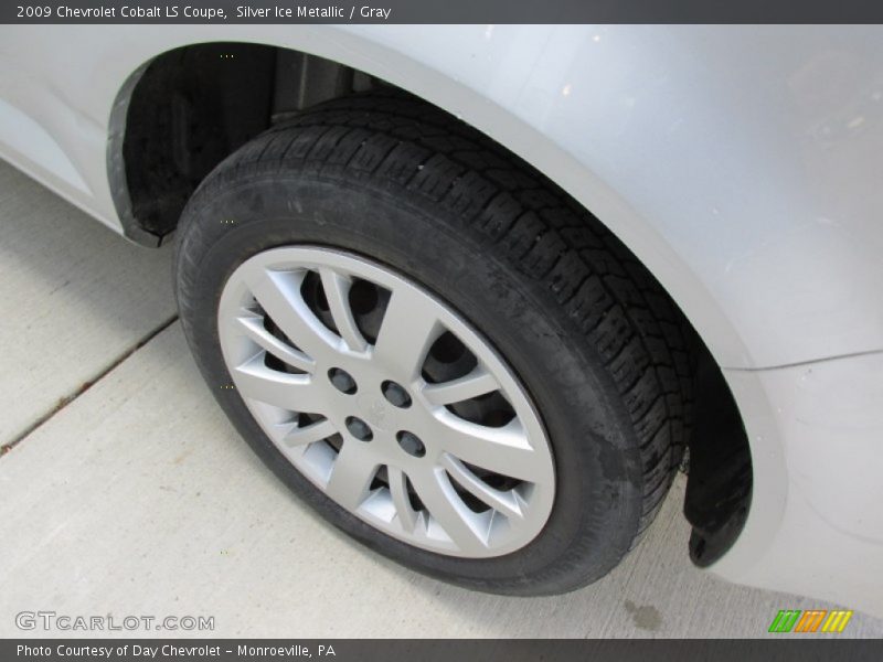 Silver Ice Metallic / Gray 2009 Chevrolet Cobalt LS Coupe