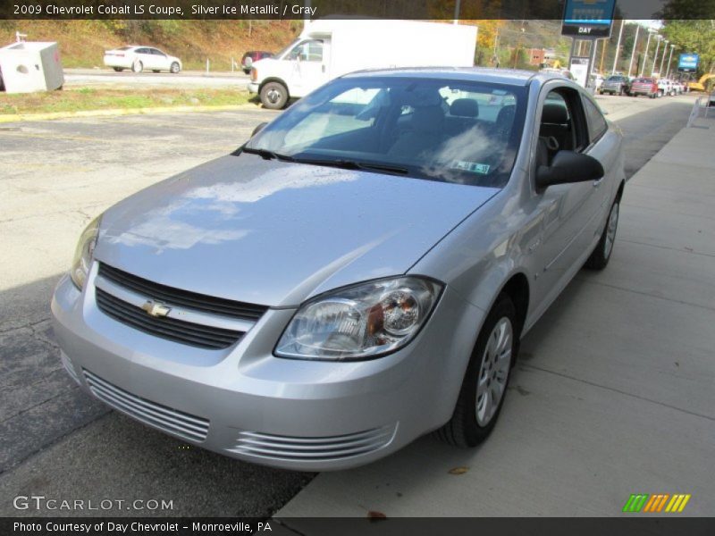 Silver Ice Metallic / Gray 2009 Chevrolet Cobalt LS Coupe