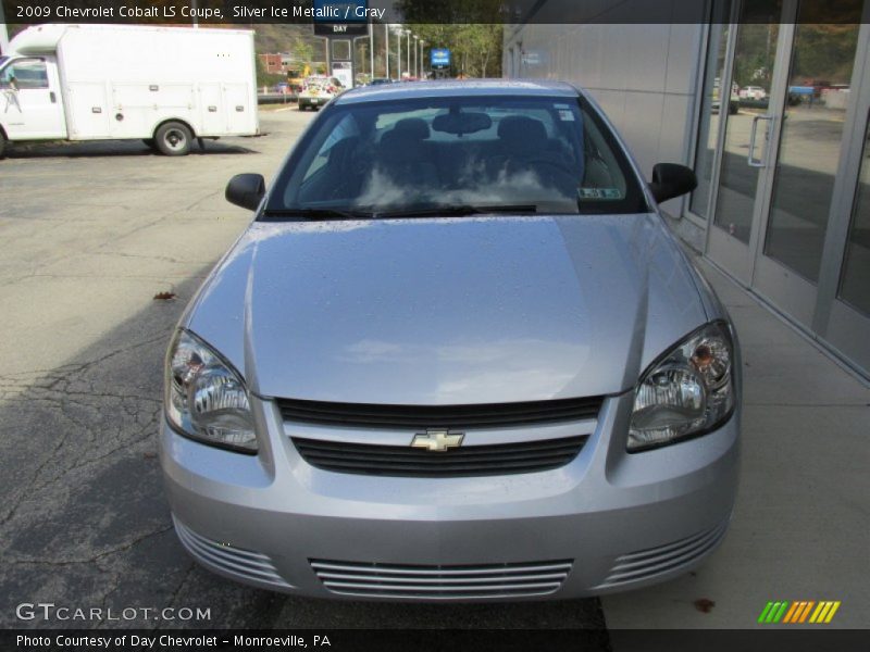 Silver Ice Metallic / Gray 2009 Chevrolet Cobalt LS Coupe
