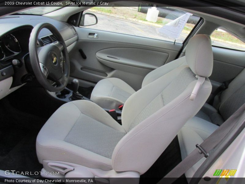 Silver Ice Metallic / Gray 2009 Chevrolet Cobalt LS Coupe