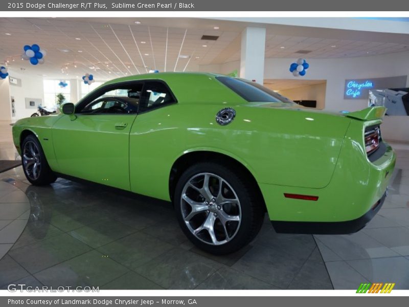  2015 Challenger R/T Plus Sublime Green Pearl