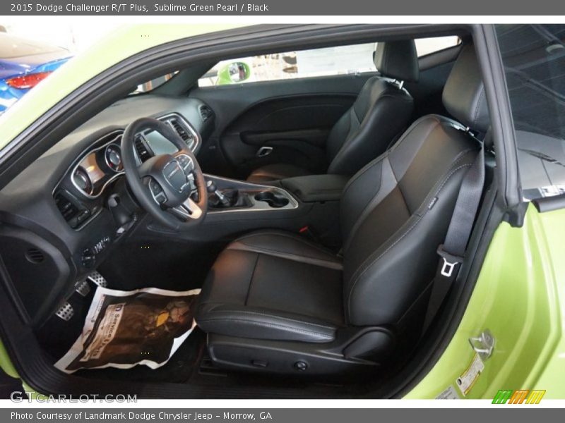 Front Seat of 2015 Challenger R/T Plus