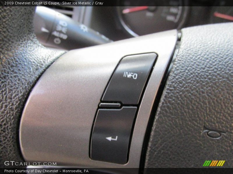 Silver Ice Metallic / Gray 2009 Chevrolet Cobalt LS Coupe