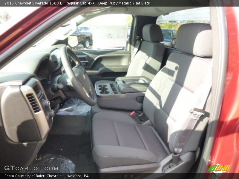 Deep Ruby Metallic / Jet Black 2015 Chevrolet Silverado 1500 LT Regular Cab 4x4