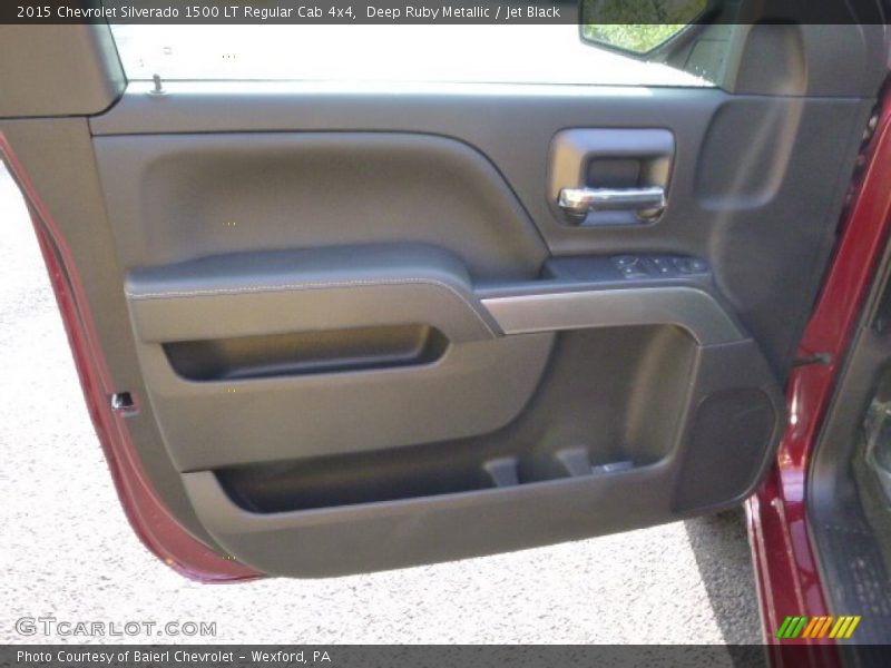 Deep Ruby Metallic / Jet Black 2015 Chevrolet Silverado 1500 LT Regular Cab 4x4