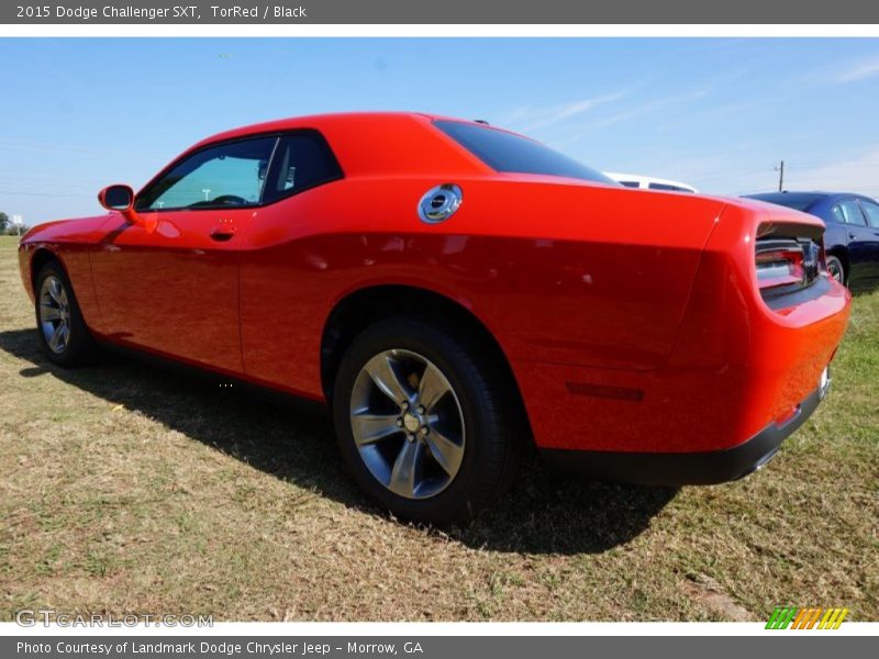 TorRed / Black 2015 Dodge Challenger SXT