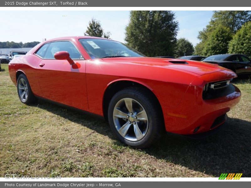 TorRed / Black 2015 Dodge Challenger SXT