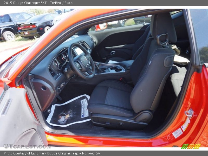 TorRed / Black 2015 Dodge Challenger SXT