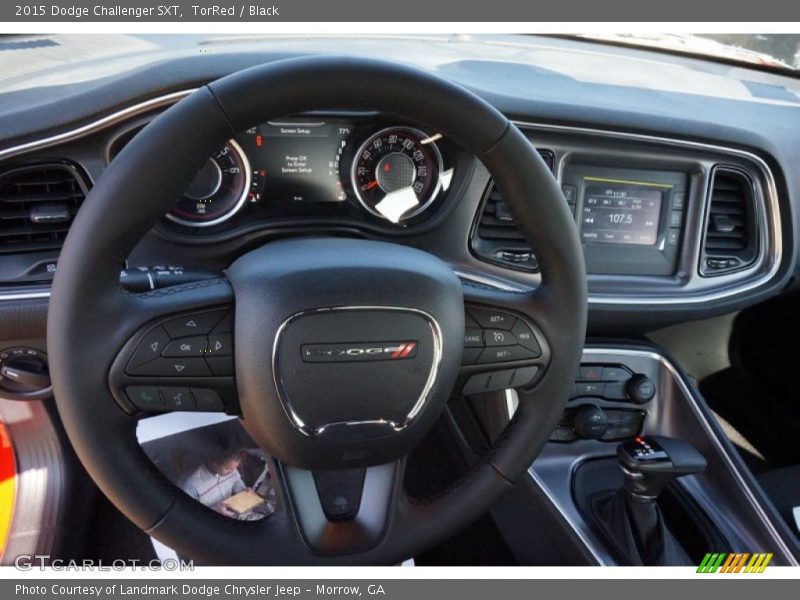 TorRed / Black 2015 Dodge Challenger SXT