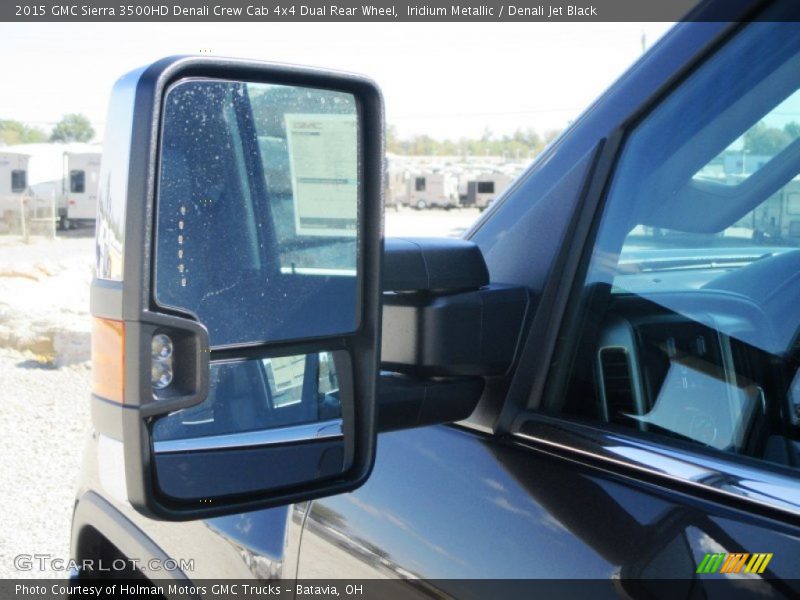 Iridium Metallic / Denali Jet Black 2015 GMC Sierra 3500HD Denali Crew Cab 4x4 Dual Rear Wheel