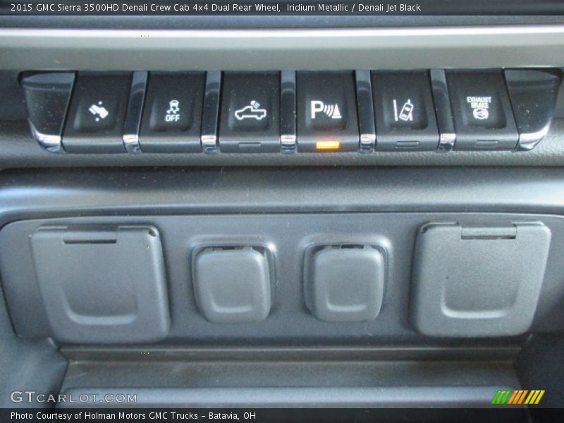 Iridium Metallic / Denali Jet Black 2015 GMC Sierra 3500HD Denali Crew Cab 4x4 Dual Rear Wheel