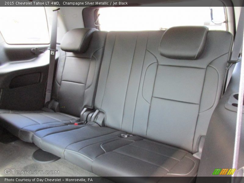 Champagne Silver Metallic / Jet Black 2015 Chevrolet Tahoe LT 4WD