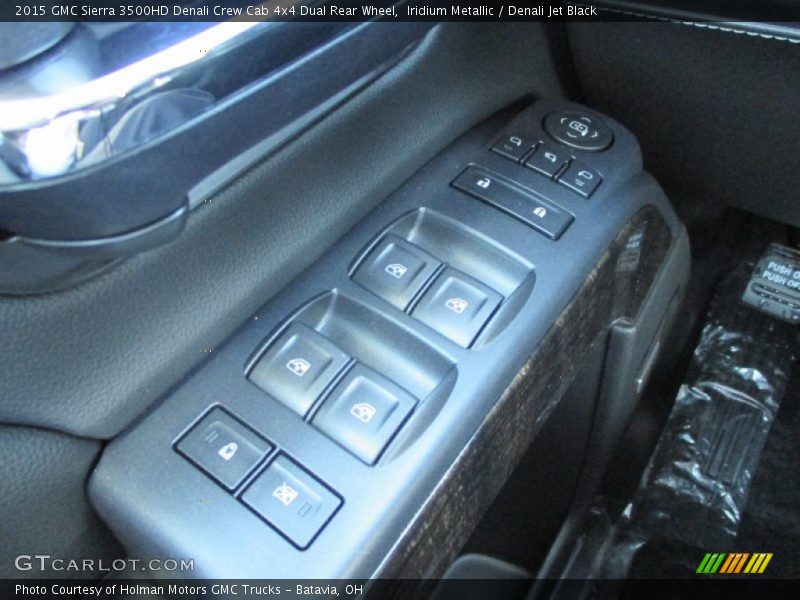 Iridium Metallic / Denali Jet Black 2015 GMC Sierra 3500HD Denali Crew Cab 4x4 Dual Rear Wheel