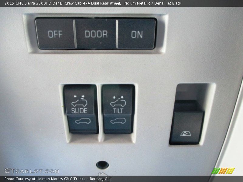 Iridium Metallic / Denali Jet Black 2015 GMC Sierra 3500HD Denali Crew Cab 4x4 Dual Rear Wheel