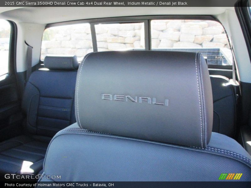 Iridium Metallic / Denali Jet Black 2015 GMC Sierra 3500HD Denali Crew Cab 4x4 Dual Rear Wheel