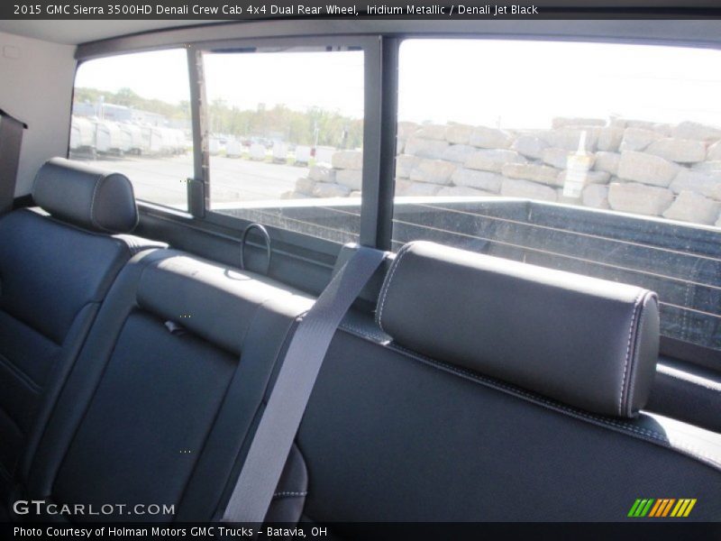 Iridium Metallic / Denali Jet Black 2015 GMC Sierra 3500HD Denali Crew Cab 4x4 Dual Rear Wheel
