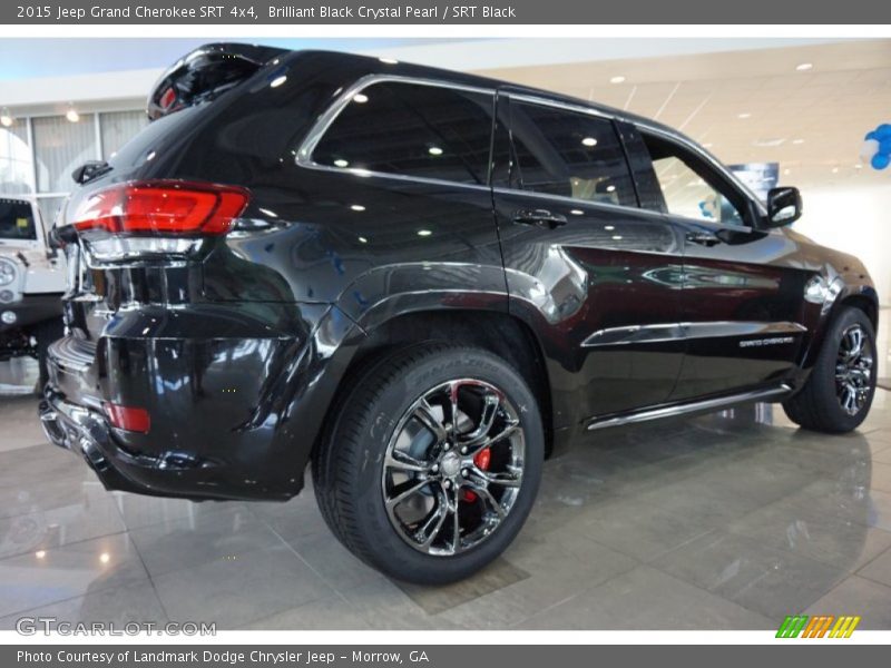 Brilliant Black Crystal Pearl / SRT Black 2015 Jeep Grand Cherokee SRT 4x4