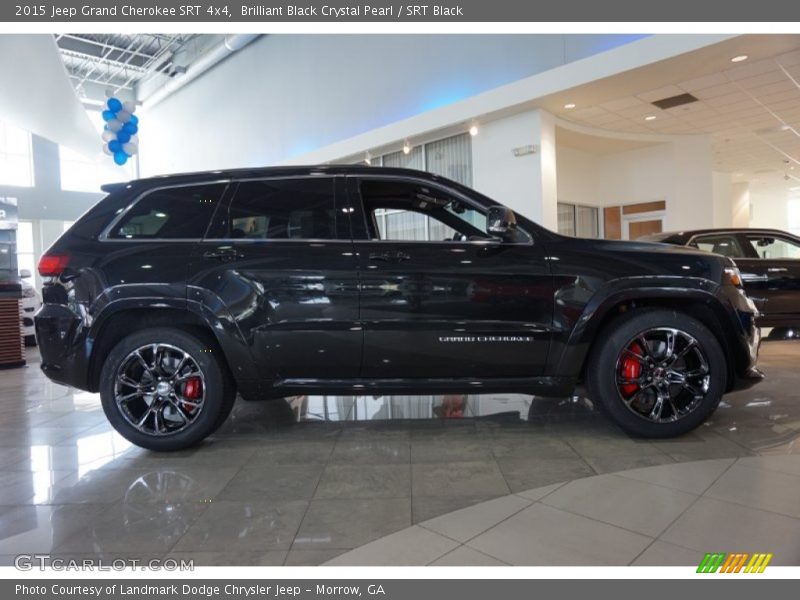 Brilliant Black Crystal Pearl / SRT Black 2015 Jeep Grand Cherokee SRT 4x4