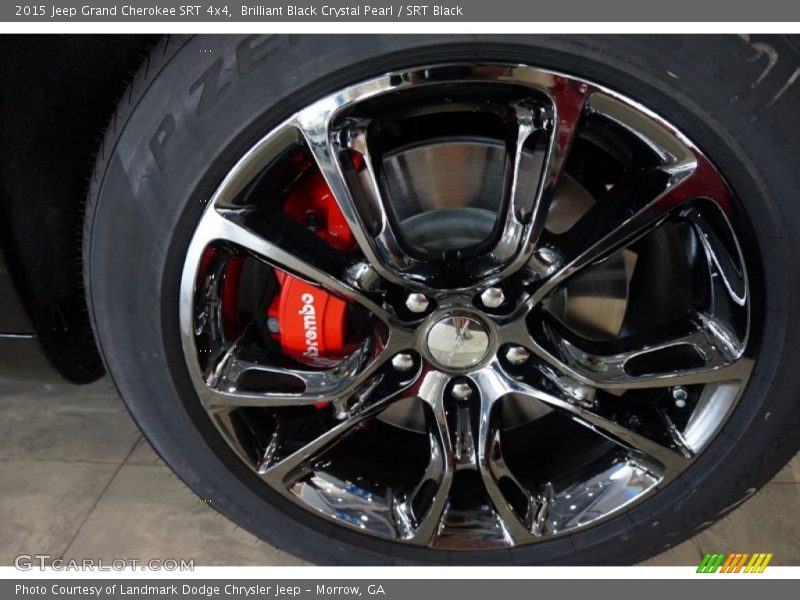Brilliant Black Crystal Pearl / SRT Black 2015 Jeep Grand Cherokee SRT 4x4