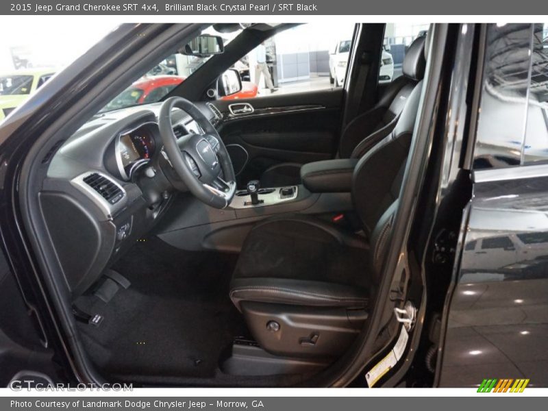 Brilliant Black Crystal Pearl / SRT Black 2015 Jeep Grand Cherokee SRT 4x4