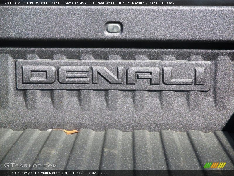 Iridium Metallic / Denali Jet Black 2015 GMC Sierra 3500HD Denali Crew Cab 4x4 Dual Rear Wheel