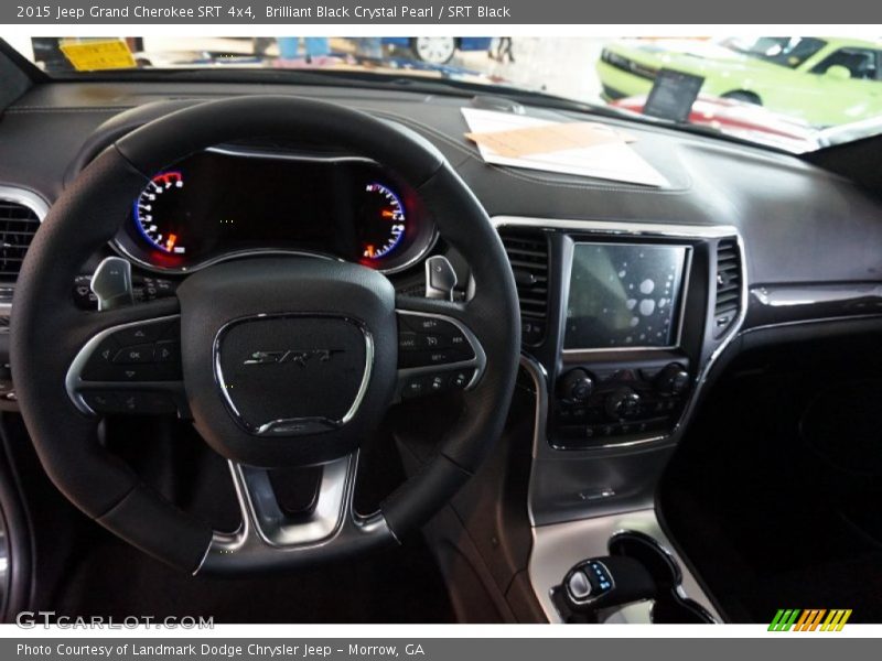 Brilliant Black Crystal Pearl / SRT Black 2015 Jeep Grand Cherokee SRT 4x4