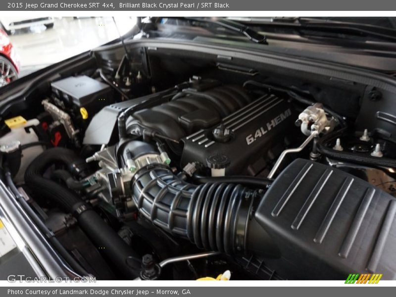 Brilliant Black Crystal Pearl / SRT Black 2015 Jeep Grand Cherokee SRT 4x4