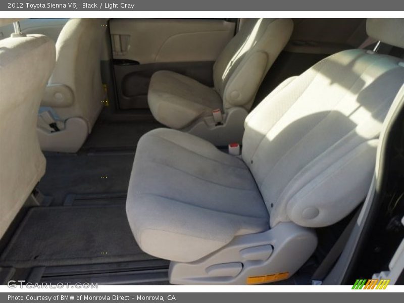 Black / Light Gray 2012 Toyota Sienna V6