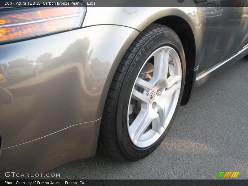 Carbon Bronze Pearl / Taupe 2007 Acura TL 3.2