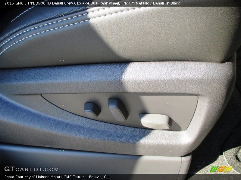 Iridium Metallic / Denali Jet Black 2015 GMC Sierra 3500HD Denali Crew Cab 4x4 Dual Rear Wheel