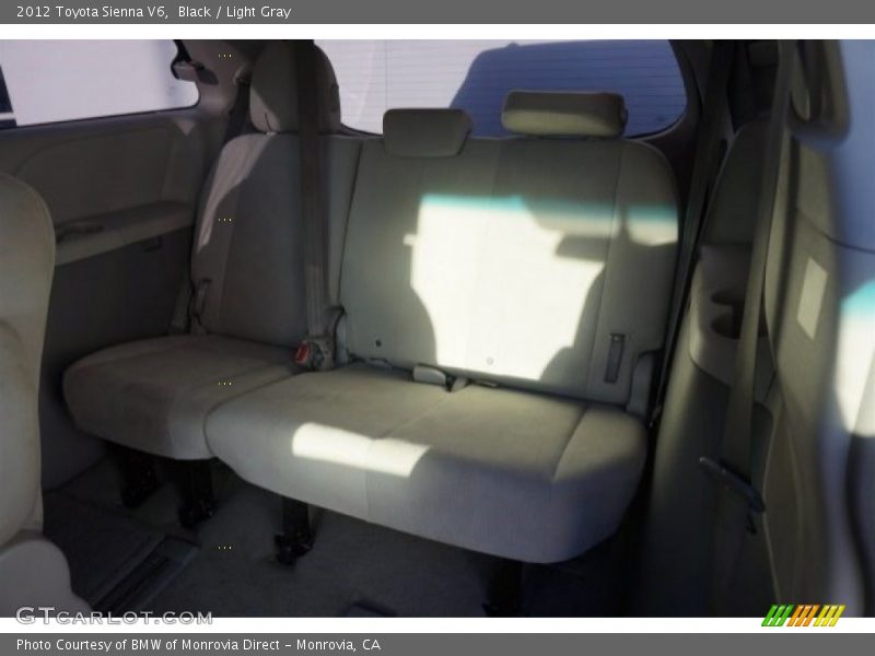 Black / Light Gray 2012 Toyota Sienna V6