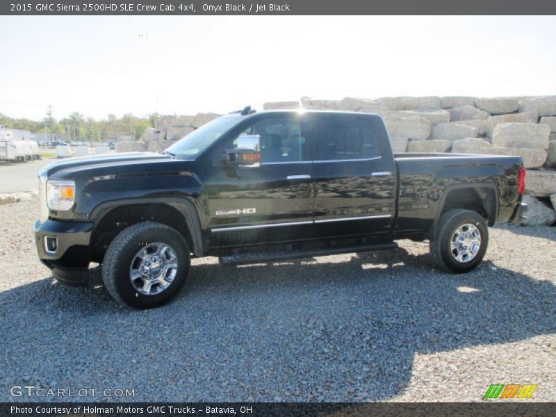 Onyx Black / Jet Black 2015 GMC Sierra 2500HD SLE Crew Cab 4x4