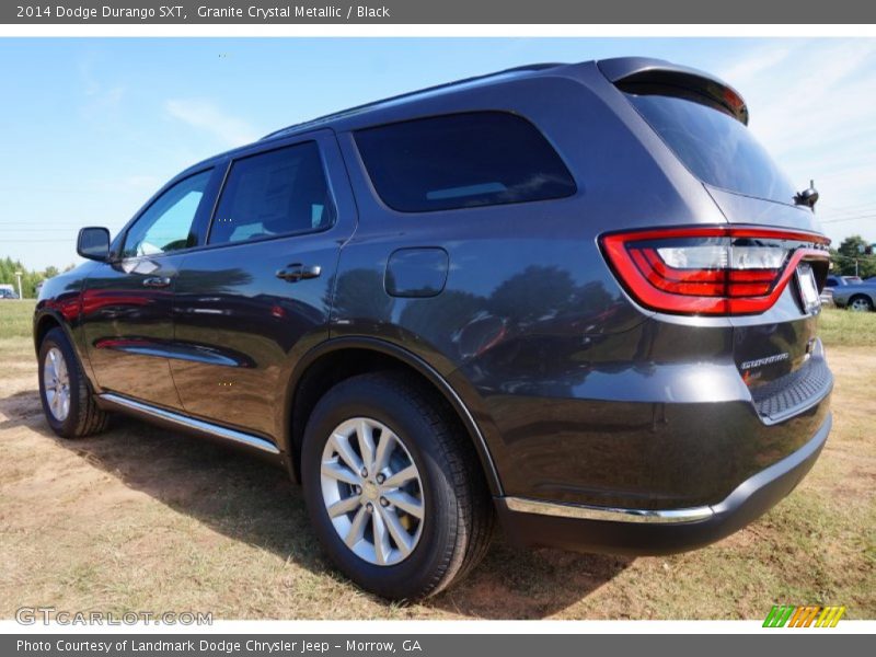 Granite Crystal Metallic / Black 2014 Dodge Durango SXT