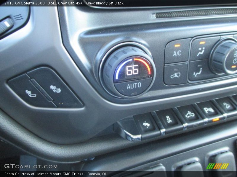 Onyx Black / Jet Black 2015 GMC Sierra 2500HD SLE Crew Cab 4x4